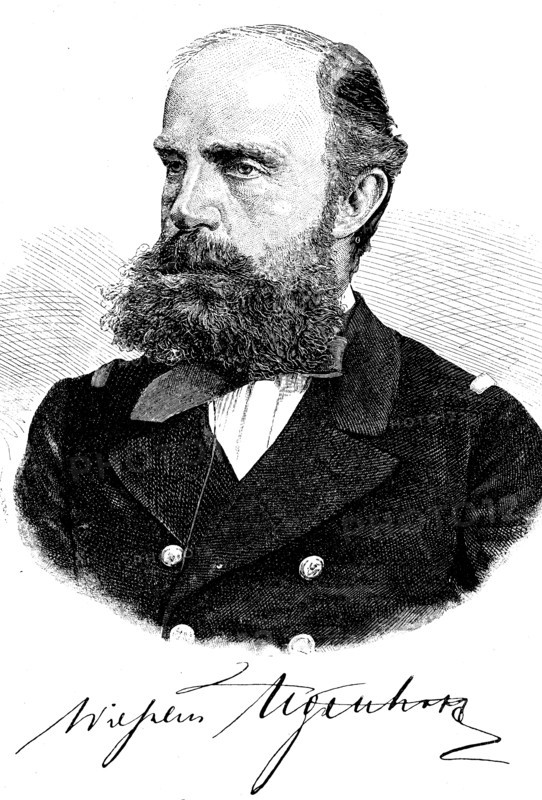 Wilhelm von Tegetthoff (23 December 1827 - 7 April 1871) was an Austrian admiral. He commanded the fleet of the North Sea during the Second Schleswig War of 1864
