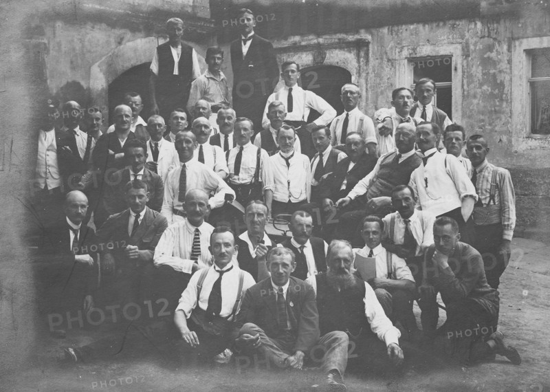Group photo of a group of men