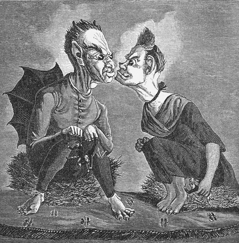 Putting the devil and his better half