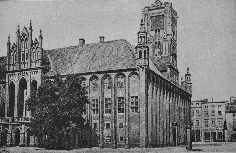 The town hall of Torun