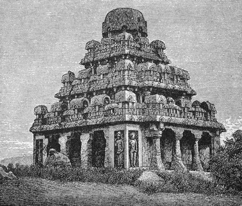 Buddhist monasteries and temples in Mahavellipore