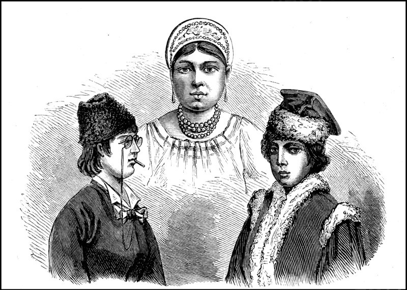 different types of women from Russia