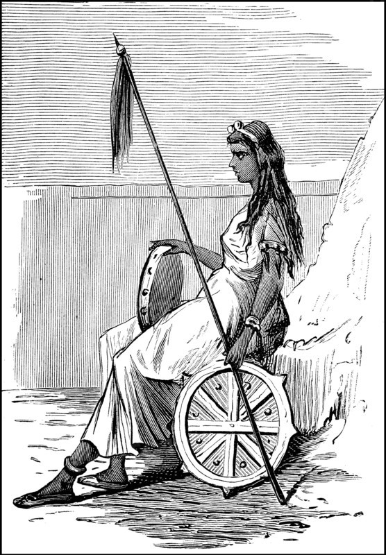 Woman shaman from Afghanistan