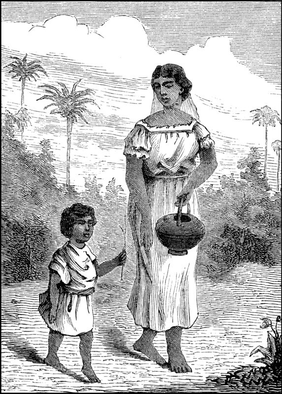 Woman of the people of the Guarani