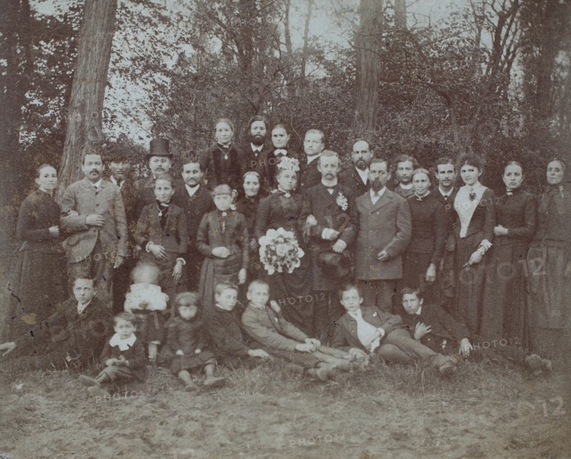 Familienfoto ankäßlich einer Silberhochzeit