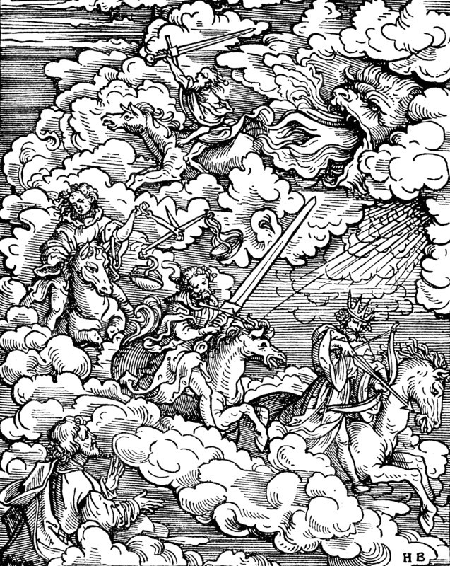 The apocalyptic riders