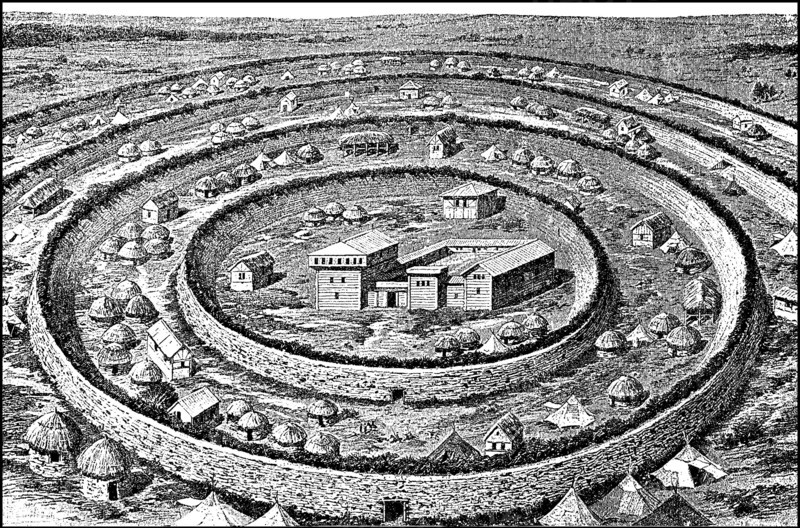 Ring settlement of the Avars