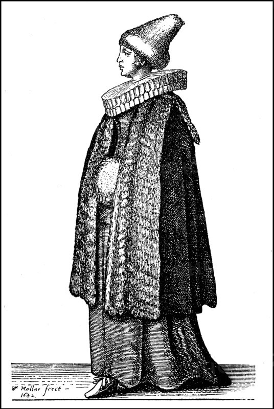 Merchant's wife from Prague in the mid-17th century