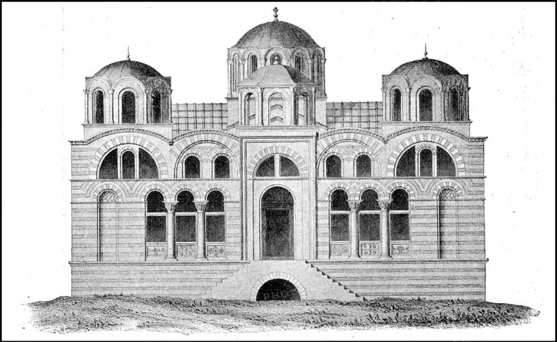 Facade of St. Mary's Church
