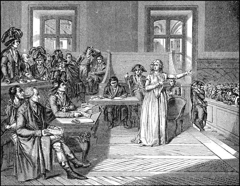 Marie Antoinette before the Revolutionary Tribunal