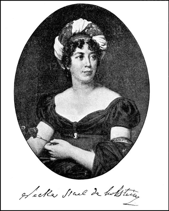 Anne-Louise-Germaine Baroness de Staël-Holstein and Madame de Staël