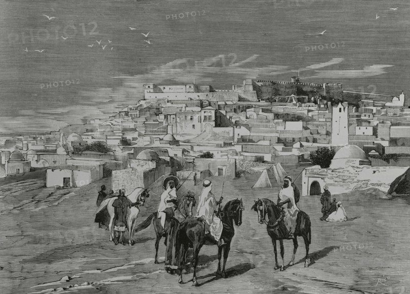 Entry of the French army into Tunisian territory