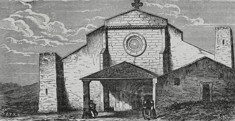 Spain, Bayona, Collegiate of Santa Maria