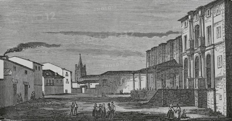 Spain, Asturias, Oviedo, Convent of Santa Clara