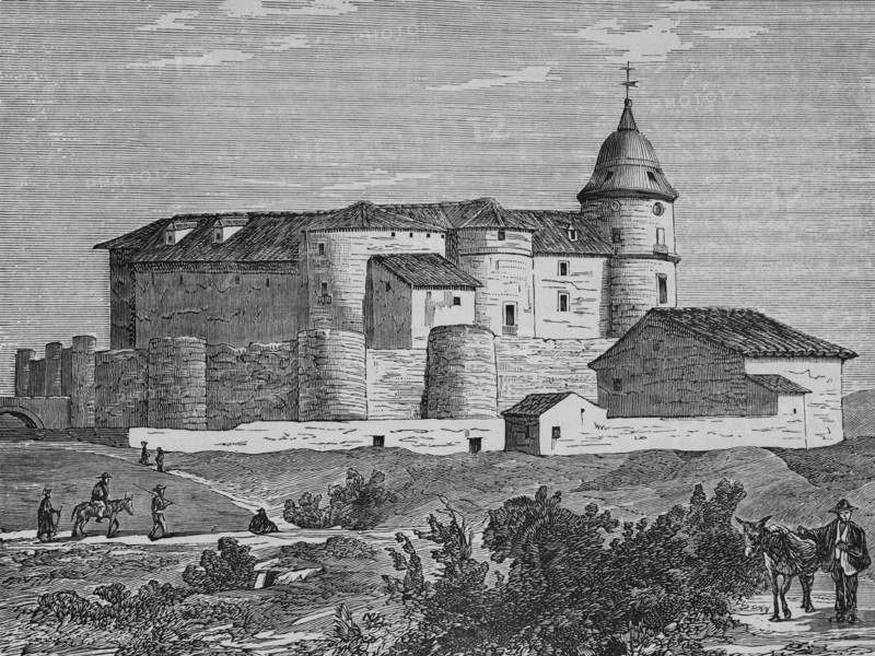 Spain, Castle of the Archive of Simancas