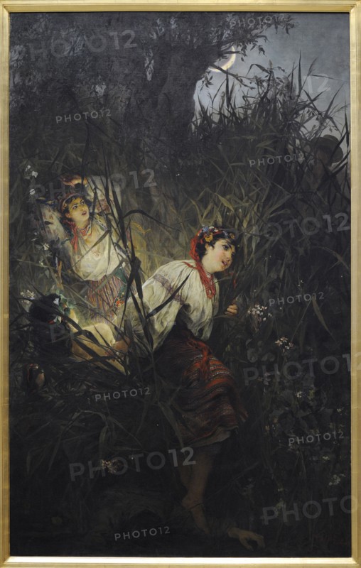 Witold Pruszkowski, Water Nymphs, 1877