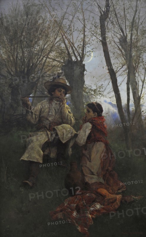 Witold Pruszkowski, Pastoral Scene, 1880
