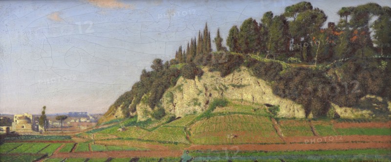 Aleksander Gierymski, View from the Artist Studio in Via Flaminia in Rome, 1899-1900