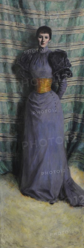 Wladyslaw Podkowinski, Portrait of Teresa Jasienska, born Labedzka, 1893