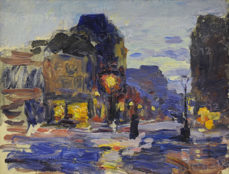 Ludwik de Laveaux, A Street in Paris, 1892-1893