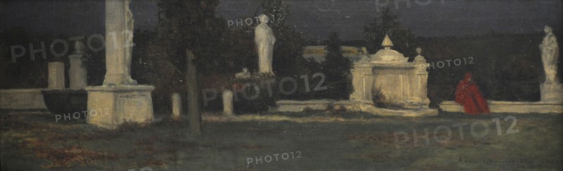 Adam Chmielowski, At Dusk, 1880