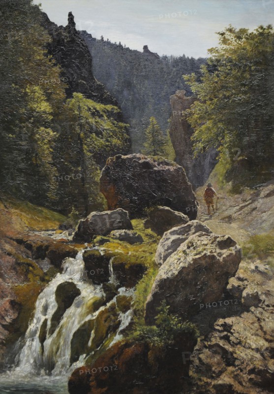 Wojciech Gerson, The Bramka Valley in the Tatra Mountains, 1890