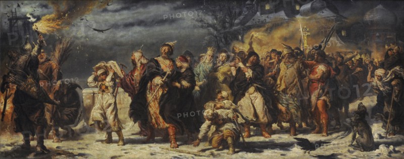 Ivan the Terrible, Painting by Jan Matejko