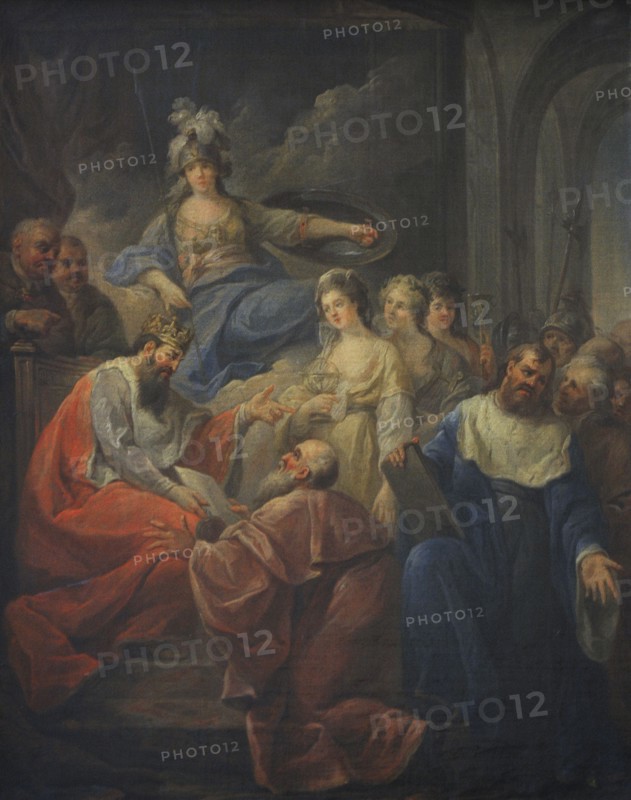 Marcello Bacciarelli, Granting to Privileges of the Academy of Krakow, 1796