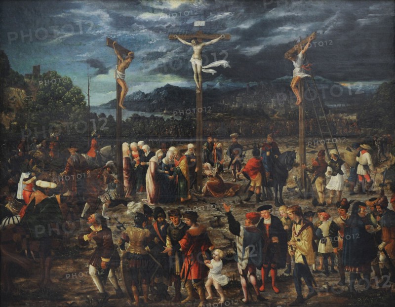 Hans Muelich or Mielich, Crucifixion, 1539