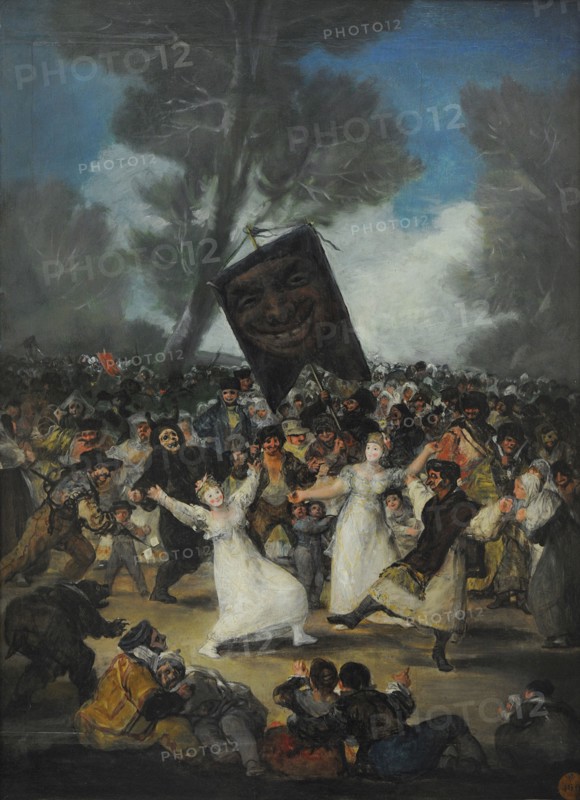 Francisco de Goya y Lucientes, The Burial of the Sardine