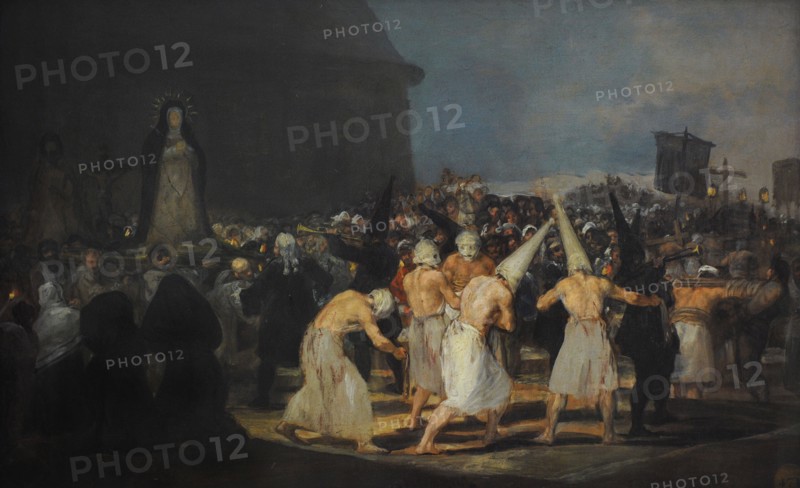 Francisco de Goya y Lucientes, A Procession of Flagellants, 1808-1812