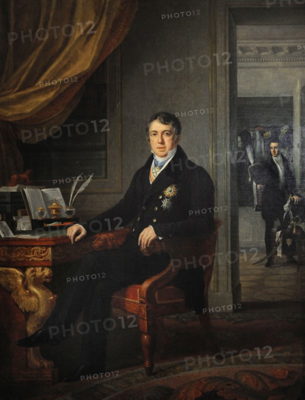 Alejandro Maria Aguado y Remirez de Estenoz, Portrait by Francisco Lacoma y Fontanet
