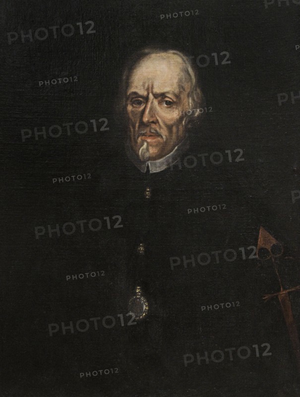 Pedro Calderon de la Barca, Portrait attributed to Juan Carreño de Miranda