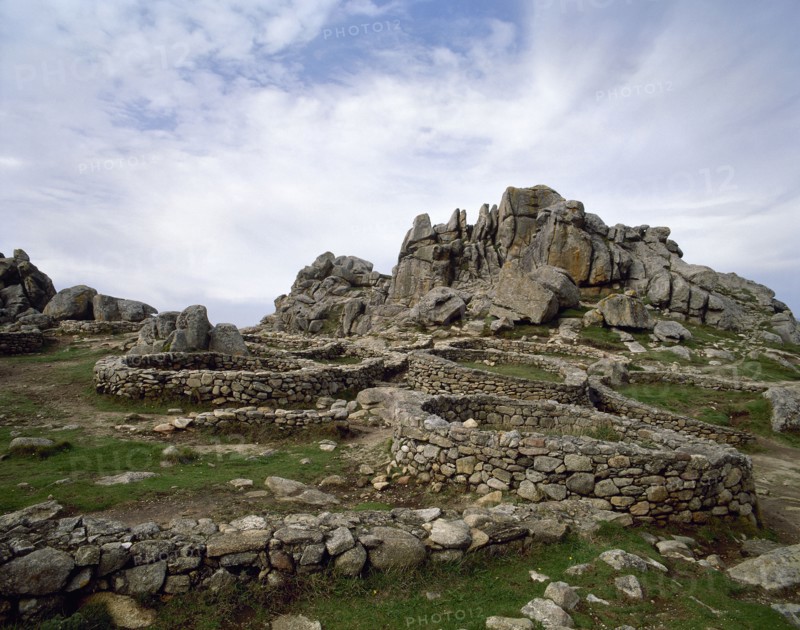 Iron Age Settlement, 1st century BC-1st century AD, Castro of Baroña,