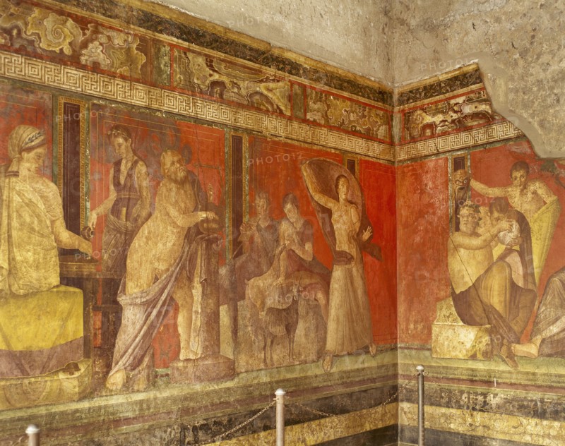 Villa of the Mysteries in Pompeii