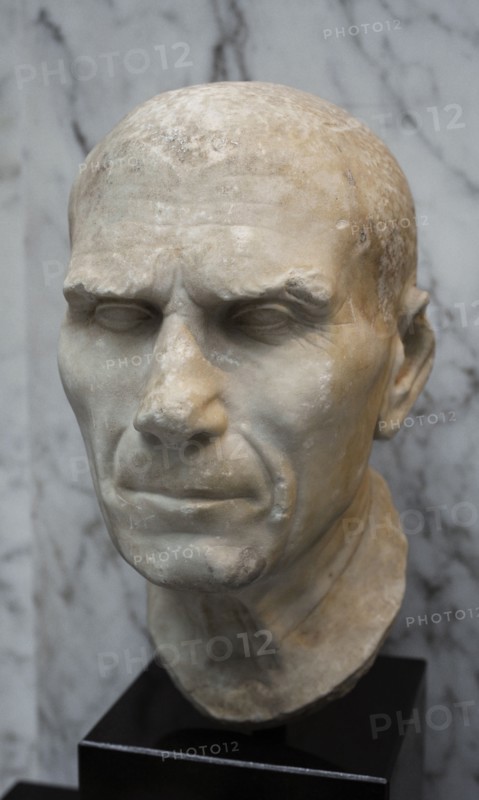 Roman bust of a man