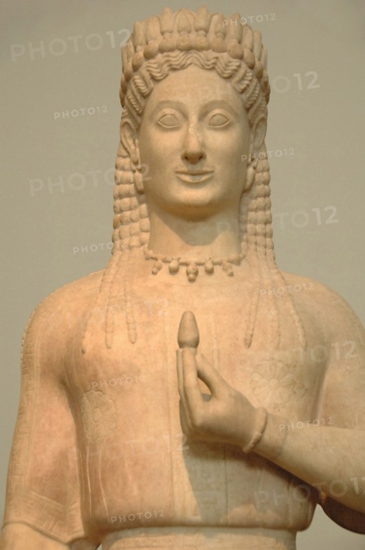 Kore, Parian marble
