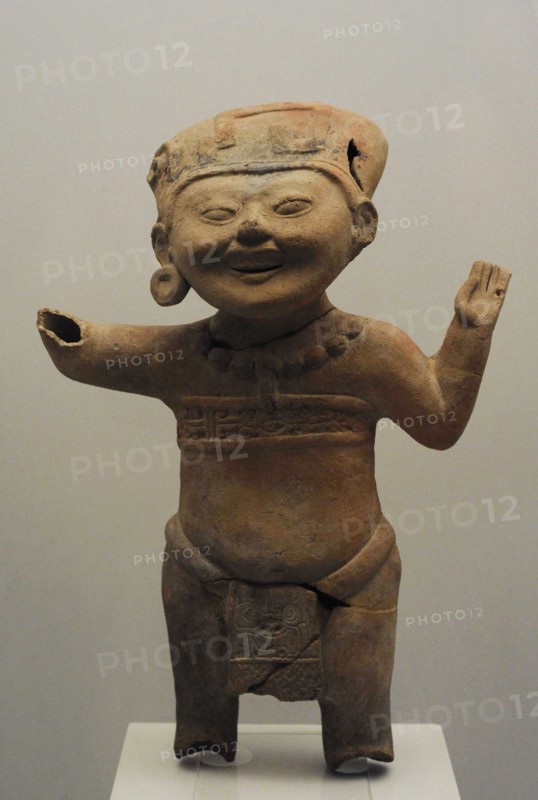 Smiling human figure