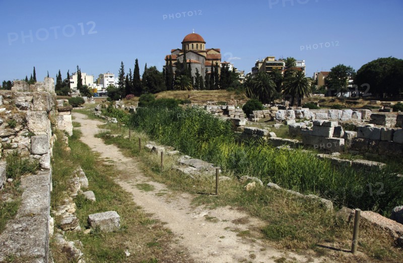 Area of Kerameikos, Greece, Athens,