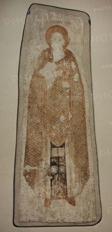 Fresco depicting Saint Kaau the Martyr