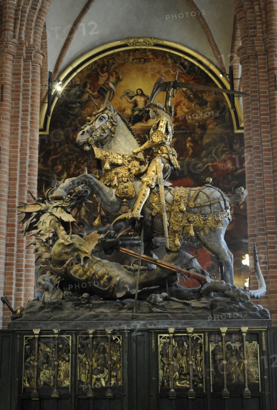Bernt Notke, Equestrian statue of Saint George and the Dragon