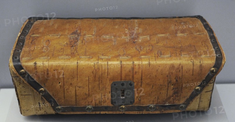 Box used by the Swedish expedition members
