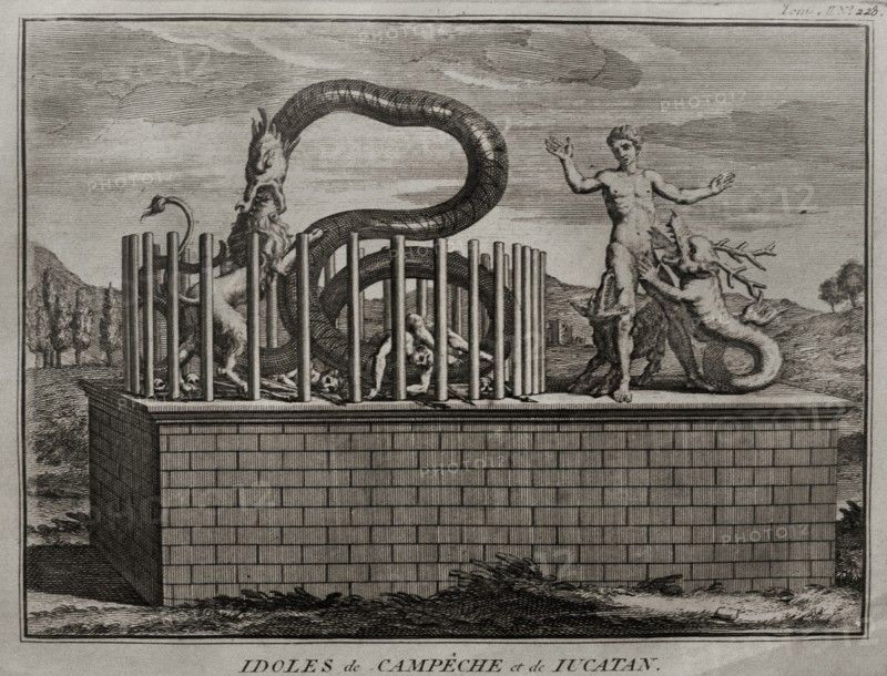 Mexico, Idols of Campeche and Yucatan