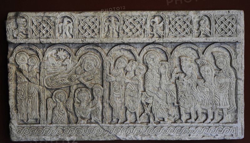 Screen slabs from the Church of St Nediljica in Zadar