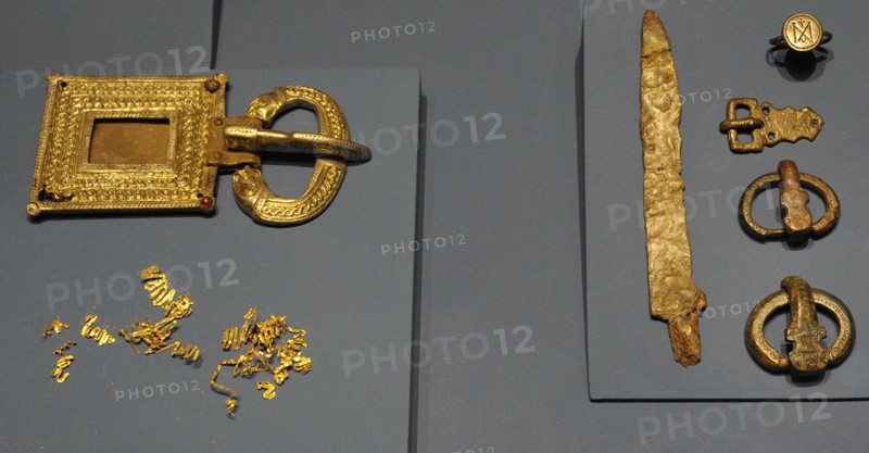 Graves of Germanic ancient indigenous population