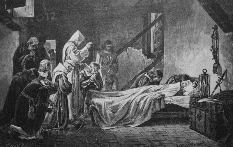 Deathbed of Christopher Columbus