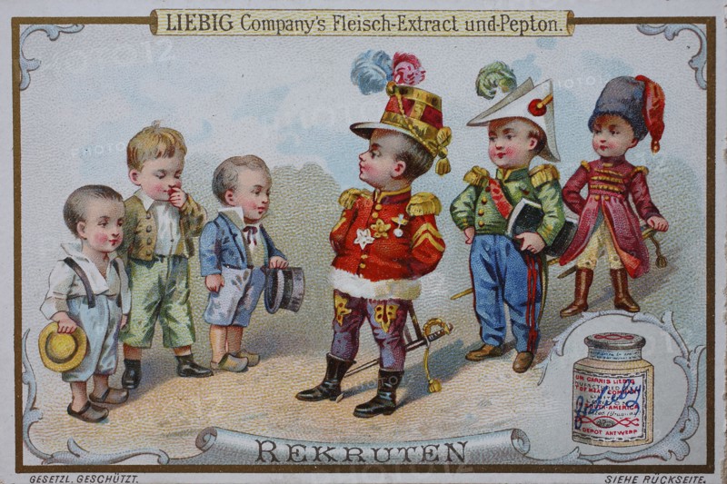 picture series kitschy child soldiers