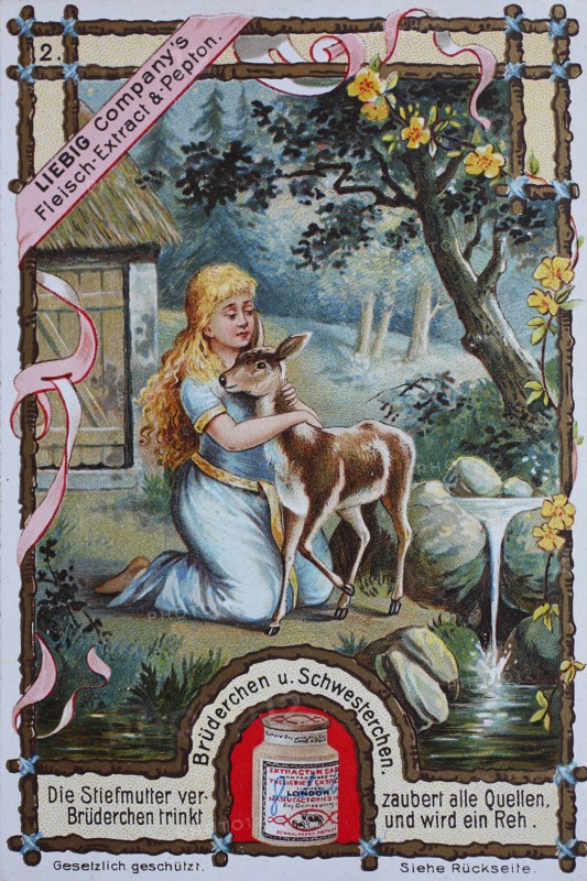 Picture series Little Sister and Little Brother Fairy Tale