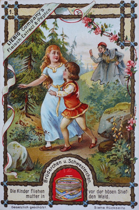 Picture series Little Sister and Little Brother Fairy Tale