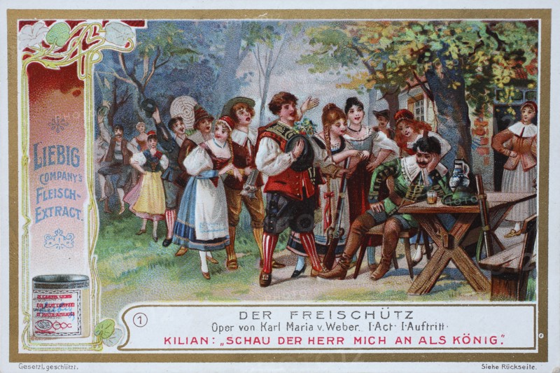 Picture series Der Freischütz